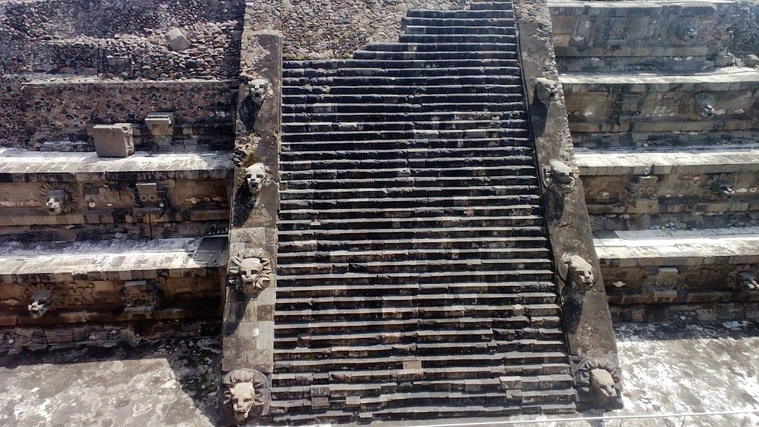 Quetzalcoatl pyramid, Teotihuacan, Mexico